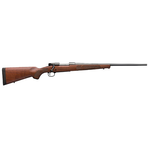 winchester model 70 featherweight, 6.8 western, 24" barrel, blued, walnut stock, 3rd