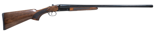 pointer side by side, 12 ga, 3" chamber, 28", blued barrel/rec, fixed walnut, 2rd 