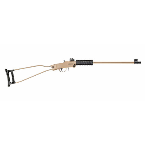 chiappa little badger .22 lr, 16.5" threaded barrel, desert sand, w/backpack, 1rd