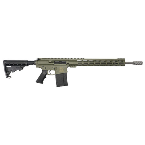 great lakes gl-10 308 winchester, 18" barrel, orc od green, stainless, 10rd 
