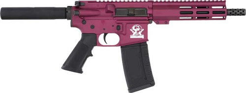 great lakes gl-15 223 wylde, 7.5" barrel, orc black cherry, nitride 30rd 