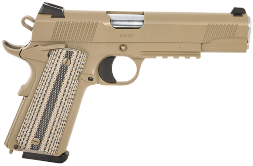 tisas 1911 duty 45 acp, 5" barrel, flat dark earth cerakote, 8rd