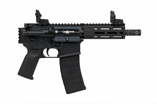 tippmann m4-22 micro compact 22 lr, 7" barrel, black, aluminum m-lok handguard 25rd