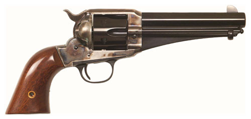 cimarron 1875 outlaw .44-40 win, 5.5" barrel walnut grips, color case hardened, 6rd