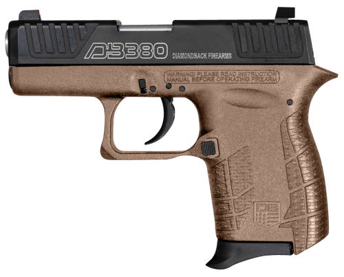 diamondback g4 380 acp, 2" barrel, flat dark eath finish, 6rd