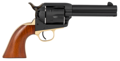 taylors & company old randall 357 mag, 4.75" barrel, blued, walnut navy size grip, 6rd