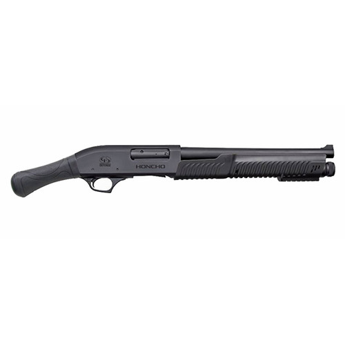 charles daly honcho tactical 12 ga, 3" chamber 14" barrel, synthetic bird's head grip, 5rd