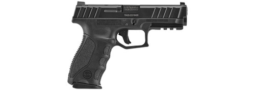 stoeger str-9 9mm, 4.46" barrel, 3-dot sights, optics ready, black, 15rd