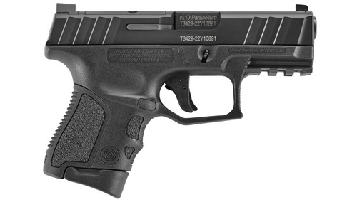 stoeger str-9sc 9mm, 3.53" barrel, black, optic ready, 10rd