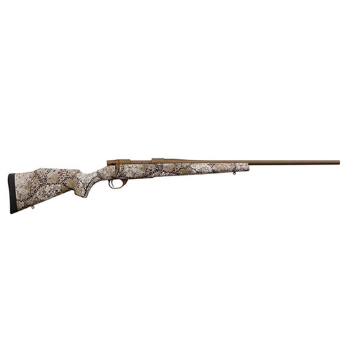 weatherby vanguard badlands 350 legend, 20" barrel, burnt bronze cerakote barrel and receiver, badlands approach camo monte carlo stock, adj trigger,...