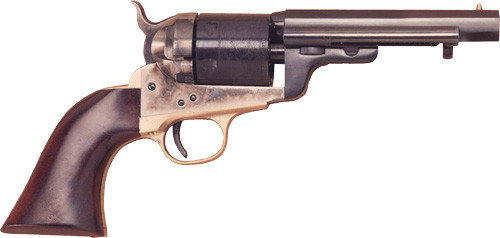 cimarron 1851 richards-mason 38 special, 4.75" barrel. walnut grips, 6rd