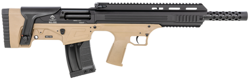 american bulldog bullpup 12 ga, 18.5" barrel 3" chamber, fde/black, 5rd