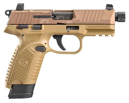 fn 502 tactical 22 lr, 4.6" barrel, flat dark earth, 10rd