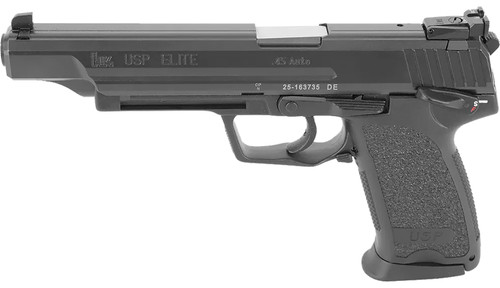 hk usp45 elite v1 .45 acp, 4.41" barrel, black, 10rd