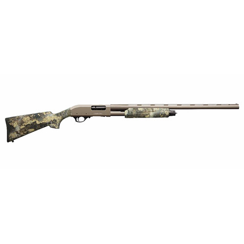 charles daly 301 turkey 12 ga, 3", 28" vent rib barrel, steel, flat dark earth cerakote, sythetic true timber prairie camo stock, fiber optic front...