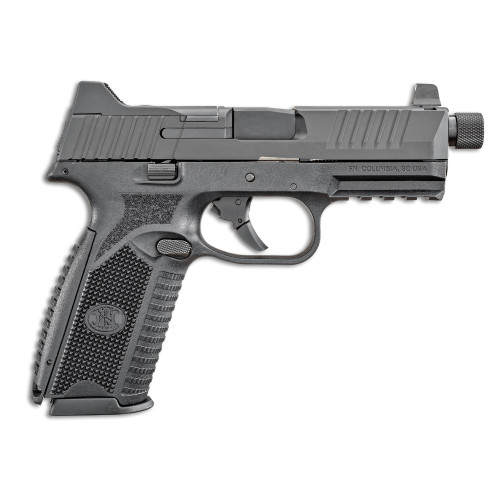 fn 509 tactical 9mm, 4.5" threaded barrel, black, 10rd