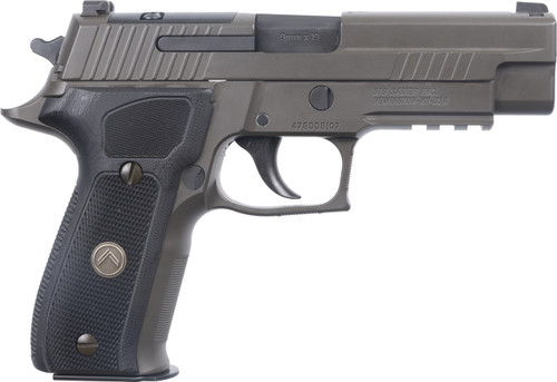 sig sauer p226 9mm, 4.4" barrel, legion gray, g10 grip, 10rd