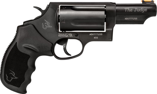 taurus judge t.o.r.o. 410 ga (2.5")/.45 long colt, 3" barrel, black, 5rd