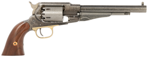 pietta 1858 old west 44 cal, 8" barrel, patina nickel finish, walnut grip, 6rd