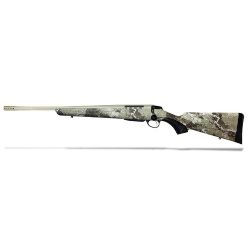 tikka t3x lite 6.5 creedmoor, 24.3" threaded barrel, veil alpine camo, left hand, 3rd
