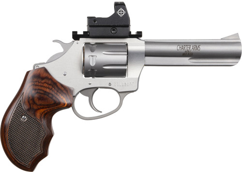 charter arms target 22 lr, 4.2" barrel, inlcudes sightmark micro optic, 8rd