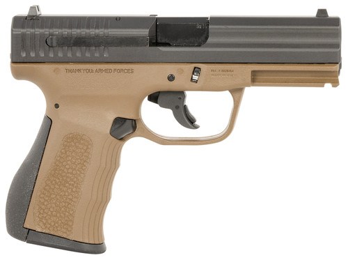 fmk 9c1 g2 9mm, 3.87" barrel, black/bronze, ca/ma compliant, 10rd