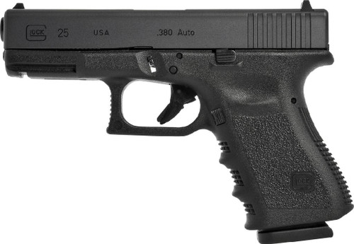 glock 25 gen 3 talo 380 acp, 4.02" barrel, black, fixed sights, 15rd