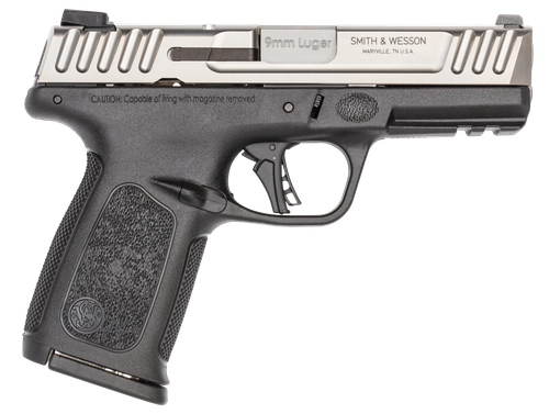 smith & wesson sd9 2.0 9mm, 4" barrel, 2-tone, picatinny rail, 16rd