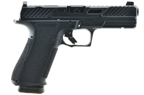 shadow systems dr920 elite 9mm, 4.5" barrel, black, optics ready, 17rd