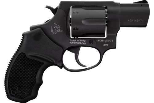 taurus 327 defender 327 federal magnum, 2" barrel, black, hogue grips, 6rd