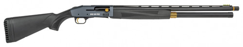 mossberg 940 jm pro 12 ga, 3" chamber 24" barrel, black, gold oversized controls, 4rd