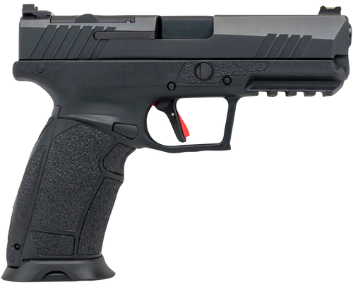 tisas px-9 carry 9mm, 3.5" barrel, black cerakote, optic ready, thumb safety, 15rd