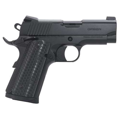 girsan mc1911 sc untouchable 9mm, 3.4" barrel, black, g10 grip, 7rd