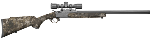 traditions crackshot xbr package 22 cal/27 long cal, 16.5"/20" barrel, veil wideland camo, includes 4x32 scope