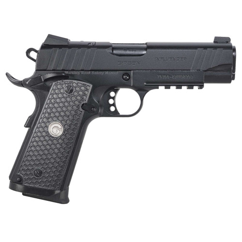 girsan mc1911 sc influencer 9mm, 3.4" barrel, optic ready, gray polymer grip, 7rd
