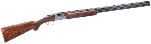 rizzini round body em 28 ga, 3" chamber 29" barrel, silver receiver, turkish walnut, 2rd