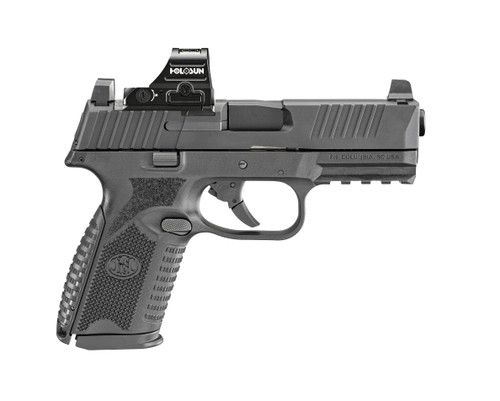 fn 509m mrd 9mm, 4" barrel, black, holosun 407c red dot, 24rd