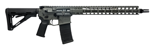 radian model 1 ar-15 5.56/223 wylde, 16" threaded barrel, gray cerakote, 30rd