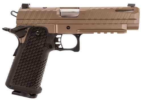 lfa apollo 11 9mm, 4.9" barrel, flat dark earth, optics ready, 17rd