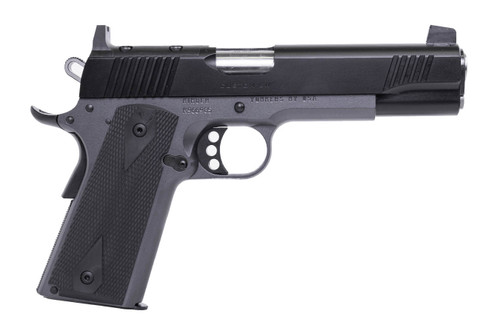 kimber custom lw shadow ghost 1911 45 acp, 5.5" barrel, black/silver, optic ready, 8rd